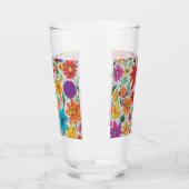 Blumenstrauß Abstrakt #65 Glas (Links)