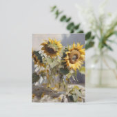 Blumenstrauß B - Öle Feiertagskarte (Stehend Vorderseite)