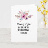 Blumenstrauß Beileid Beileidsverlust Karte (Gelbe Blume)