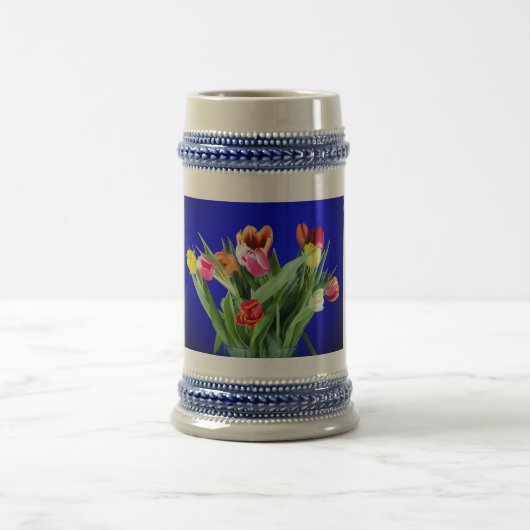 Blumenstrauß Bierglas (Mittel)