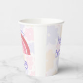 Blumenstrauß Birthday Pappbecher (Links)