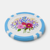 Blumenstrauss Black Pokerchips (Einzeln)