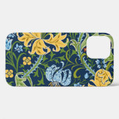 Blumenstrauß-Blume: Dunkelgrün Vintag Case-Mate iPhone Hülle (Rückseite (Horizontal))
