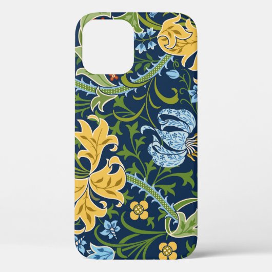 Blumenstrauß-Blume: Dunkelgrün Vintag Case-Mate iPhone Hülle (Rückseite)