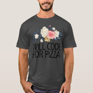 Blumenstrauß Blume Funny Sarcastic wird Pizza kodi T-Shirt