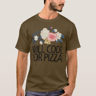 Blumenstrauß Blume Niedliche Liebe Funny wird Pizz T-Shirt