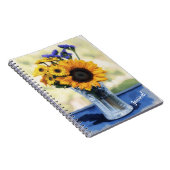 Blumenstrauß Blumenliebhaber Journal Notizblock (Rechte Seite)