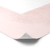 Blumenstrauß Bordeaux Blütendusche Begrüßung Poster (Ecke)