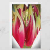 Blumenstrauß Briefpapier (Vorne/Hinten)