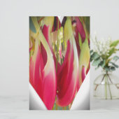 Blumenstrauß Briefpapier (Stehend Vorderseite)