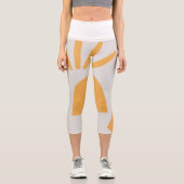 Blumenstrauß Capri Leggings (Vorderseite)