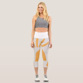 Blumenstrauß Capri Leggings (Vorderseite)
