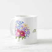 Blumenstrauss Classic Tasse (Vorderseite Links)