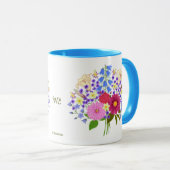 Blumenstrauss Combo Mug Tasse (VorderseiteRechts)