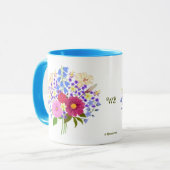Blumenstrauss Combo Tasse (Vorderseite Links)