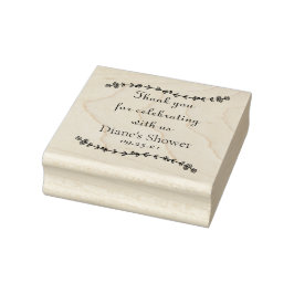 Blumenstrauß danke Ihnen Rubber Briefmarke Gummistempel