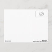 Blumenstrauß Danke, Postkarte (Rückseite)