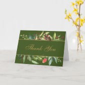 Blumenstrauß Dankeschön Karte (Gelbe Blume)