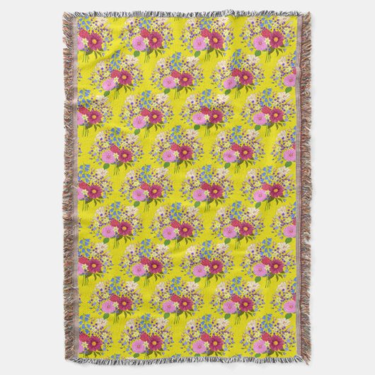 Blumenstrauss Decke (Vorderseite Vertikal)