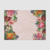 Blumenstrauß decoupage Papier (Vorderseite)