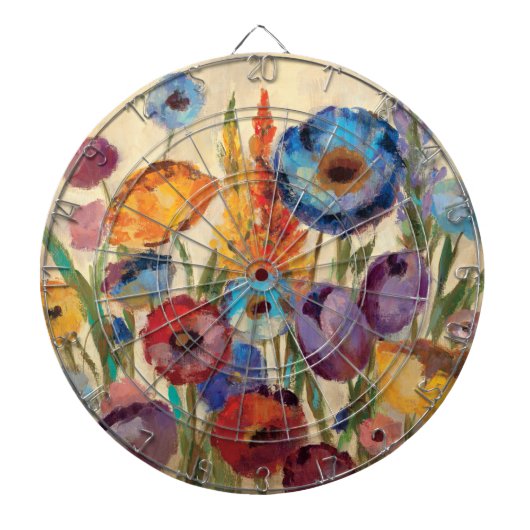 Blumenstrauß der Blumen Dartscheibe (vorne)