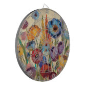 Blumenstrauß der Blumen Dartscheibe (Vorderseite Links)