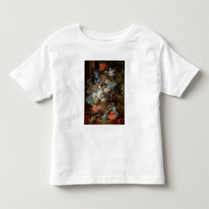 Blumenstrauß der Blumen in einer Landschaft Kleinkind T-shirt