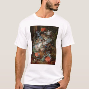 Blumenstrauß der Blumen in einer Landschaft T-Shirt