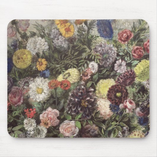 Blumenstrauß der Blumen Mousepad (Vorne)