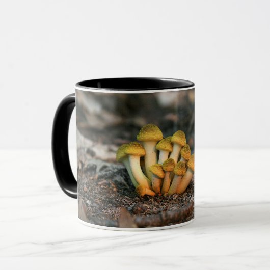 Blumenstrauß der Pilze Tasse (Vorderseite Links)