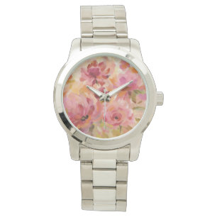 Blumenstrauß der Rosen Armbanduhr