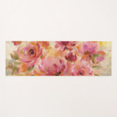 Blumenstrauß der Rosen Yogamatte (Vorderseite (Horizontal))