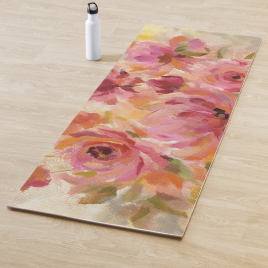 Blumenstrauß der Rosen Yogamatte (Beispiel)