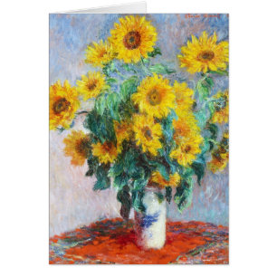 Blumenstrauß der Sonnenblumen, Claude Monet 1880