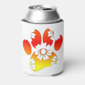 Blumenstrauß Dosenkühler (Kanne Rückseite)