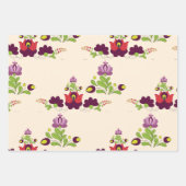 Blumenstrauß, einfach Abstrakt, ungarisch Geschenkpapier Set (Vorderseite 2)