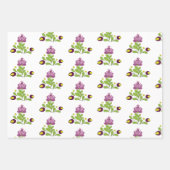 Blumenstrauß, einfach Abstrakt, ungarisch Geschenkpapier Set (Vorderseite)