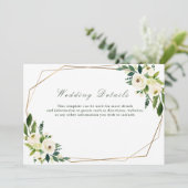 Blumenstrauß Einladung (Stehend Vorderseite)