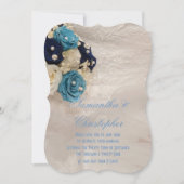 Blumenstrauß Einladung (Vorderseite)