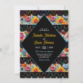 Blumenstrauß Einladung zur Hochzeit (Vorderseite)