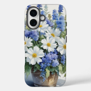 Blumenstrauß Elegante Aquarellmalerei iPhone 16 Hülle