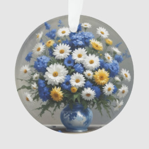 Blumenstrauß Elegante Aquarellmalerei Ornament