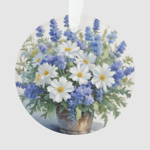 Blumenstrauß Elegante Aquarellmalerei Ornament