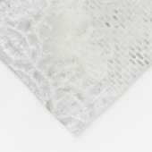 Blumenstrauß: Elegante Sammlung Fleecedecke (Ecke)