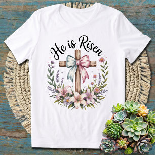 Blumenstrauß Er ist auferstanden – Inspiratives Os T-Shirt