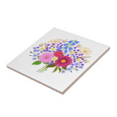 Blumenstrauss Fliese (Seite)