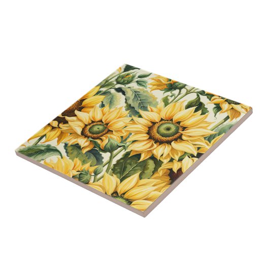 Blumenstrauß Fliese (Seite)