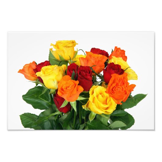 Blumenstrauß Fotodruck (Vorne)