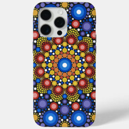 Blumenstrauß Fraktal Retro Mandala Case-Mate iPhone Hülle