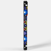 Blumenstrauß Fraktal Retro Mandala Case-Mate iPhone Hülle (Rückseite / Rechts)